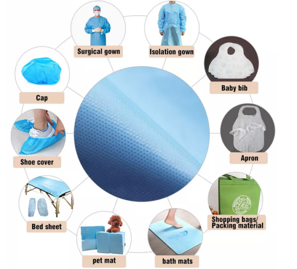 Waterproof and breathable microporous non woven fabric NWFabric