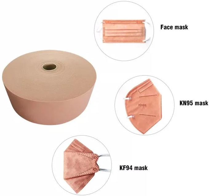 Copper oxide non woven fabric 