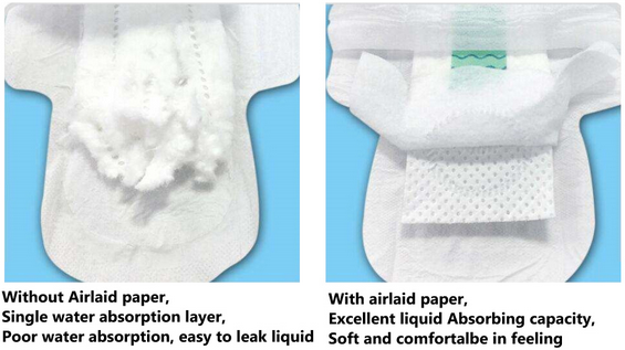 Airlaid paper