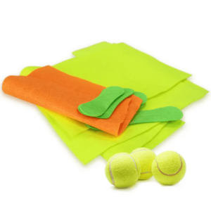 tennis ball felt fabric