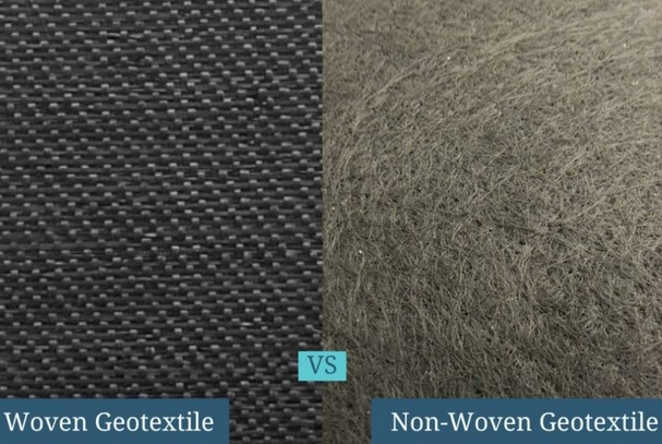 Geotextile fabric woven vs nonwoven