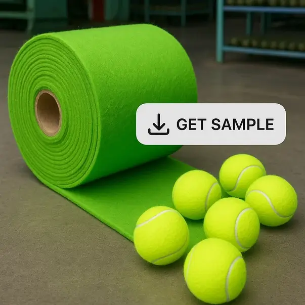 tennis ball material